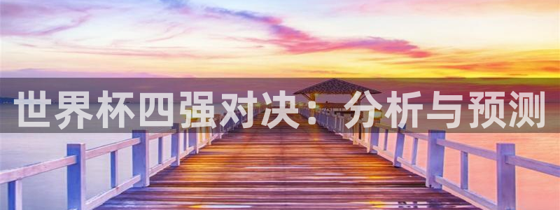 2026世界杯南美区积分榜:世界杯四强对决:分析与预测